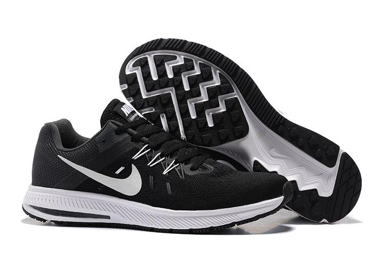 Nike Zoom Winflo II Black White Running Shoes